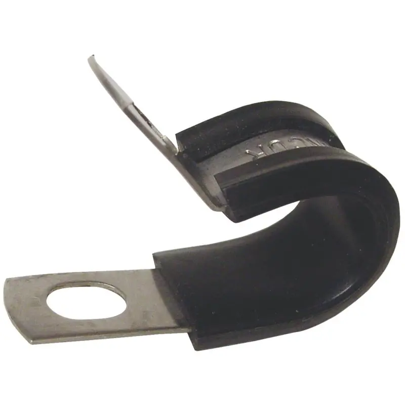 Gardner Bender 3/4 In. Steel W/Rubber Insert Black Cable Organizer (2-Pack) 1