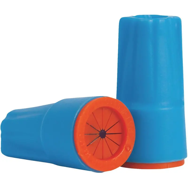 Gardner Bender King Electric Small Aqua/Orange Waterproof Wire Connectors (6-Pack) 1