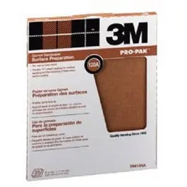 Garnet Sandpaper, Fine 150-Grit, 9 X 11-In., 25-Ct. 1