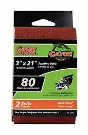 Gator Aluminum Oxide Sanding Belts 11