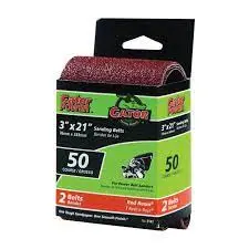 Gator Aluminum Oxide Sanding Belts 4