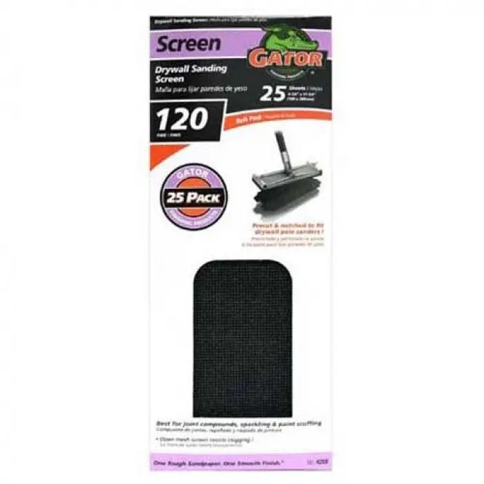 Gator Sanding Screen 120 Grit 1