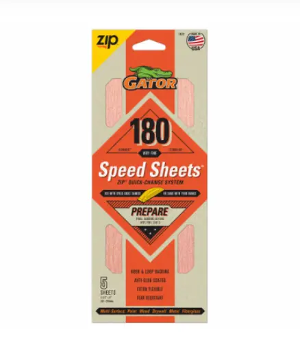 Gator Sanding Speed Sheets 3