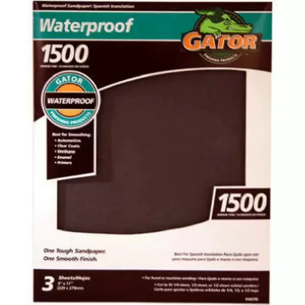 Gator Waterproof Sanding Sheets 1