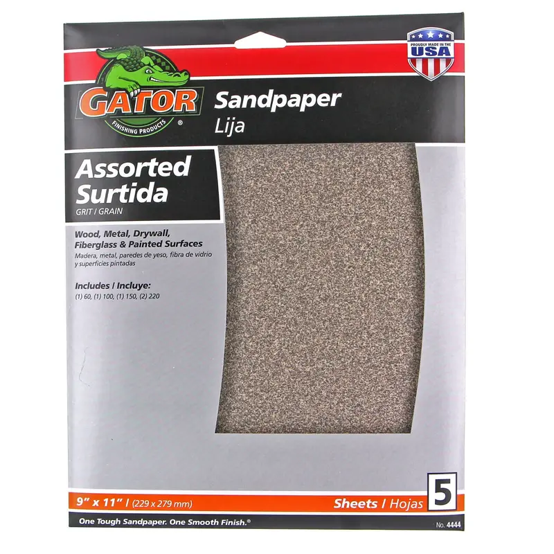 Gator's Multi-Purpose Aluminum Oxide Sandpaper 1