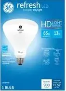 Ge Lighting Ge Refresh Hd Daylight 13W Replacement Led Indoor Floodlight Br40 Light Bulbs 1