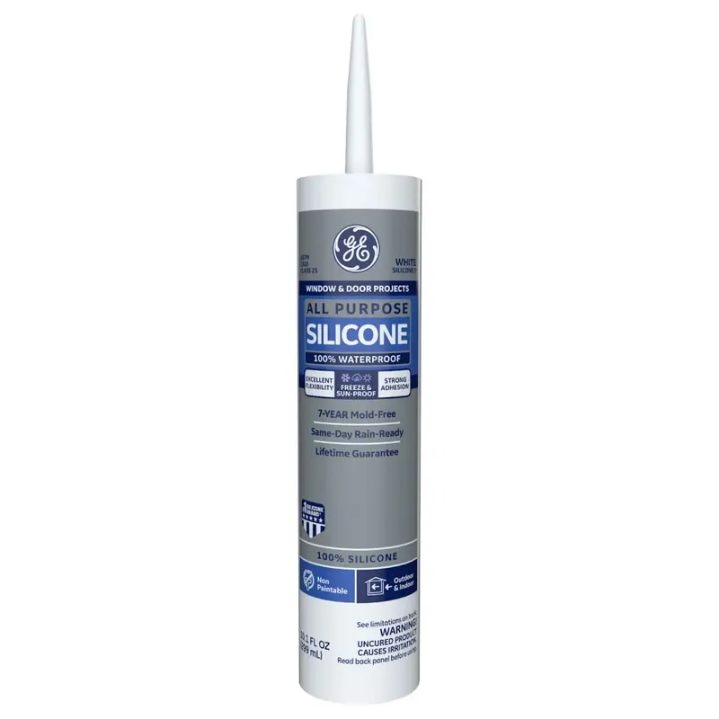 Ge Sealants All Purpose Silicone 1® Sealant 10.1 Oz. Clear 1