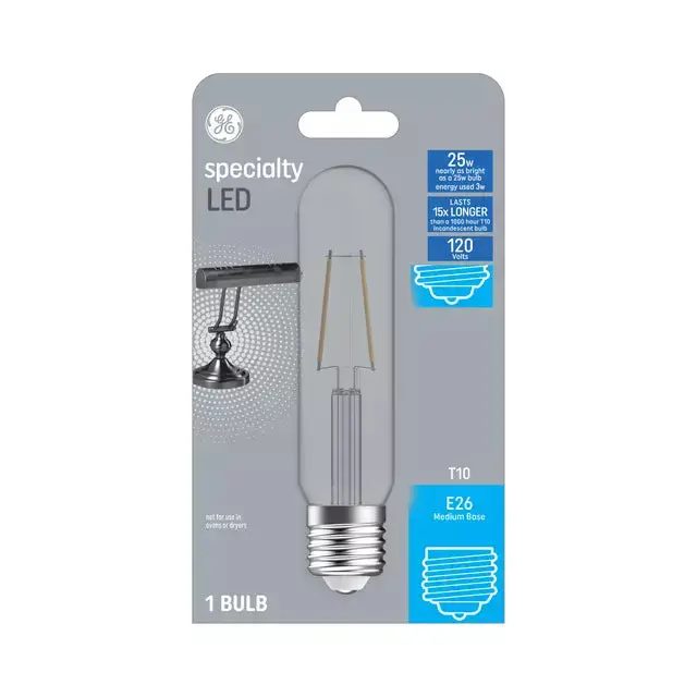 Ge Specialty Led 25 Watt Replacement Soft White T10 Specialty Bulb 1
