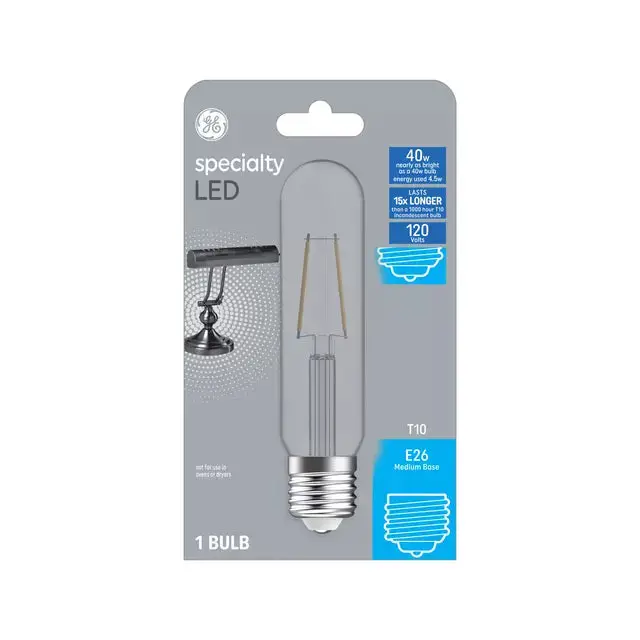 Ge Specialty Led 40 Watt Replacement Soft White T10 Specialty Bulb 1