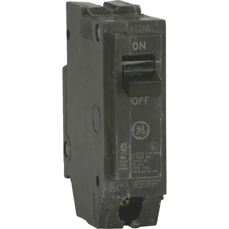 Ge Thql 50A Single-Pole Standard Trip Circuit Breaker 1