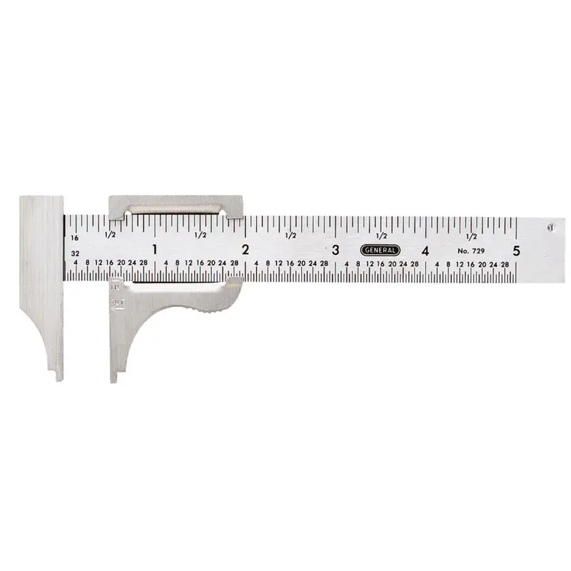 General Tools 5 In. Pocket Caliper 1