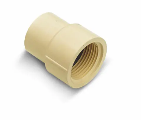 Genova Products 1/2 In. Slip X 1/2 In. Dia. Fpt Cpvc Pipe Adapter 1