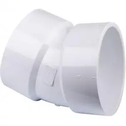 Genova Products Pvc Dwv Fittings 22-1/2° Elbow 1