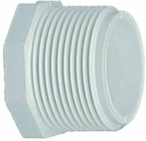 Genova Products Pvc Male Pipe Thread Plug (Mip) 1