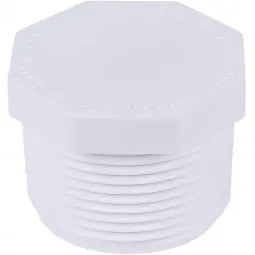 Genova Products Pvc Schedule 40 Fittings Plug (Mip) 1