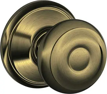 Geo 619 Georgian Sa Tin Nickel Privacy Lock 1