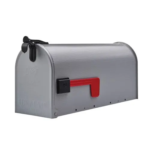 Gibraltar Grayson Post Mount Mailbox, Gray 1