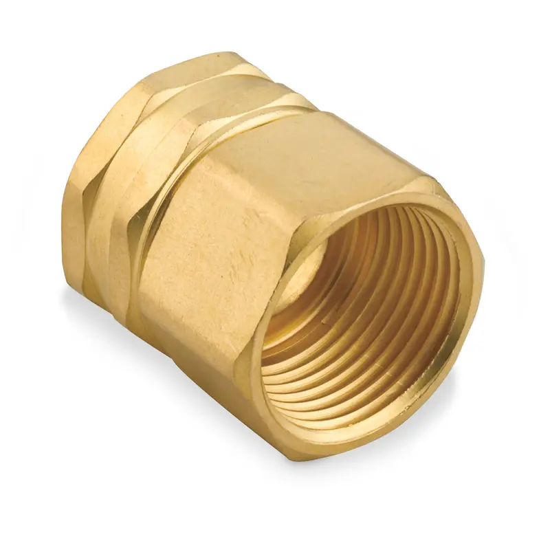 Gilmour Heavy Duty Double Female Swivel Connector 1/2-In. Npt X 3/4-In. Nh 1