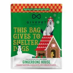 Give Pet Dog Soft Baked Gingerbone 6Oz 1