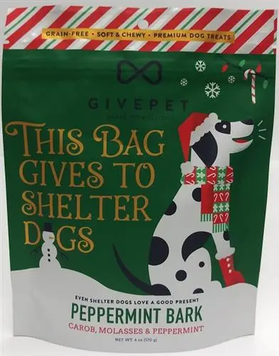 Give Pet Holiday Peppermint Bark 6Oz 1