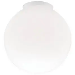 Gloss White Ball Globe, 8-In. 1