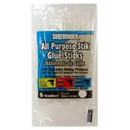 Glue Stick, Clear, .44 X 4-In., 6-Pk. 1