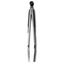 Good Grips Kitchen Tongs, Locking, Stainless Steel/Black, 12-In. 1