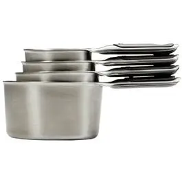 Good Grips Measuring Cup Set, Stainless Steel, 4-Pc. 1