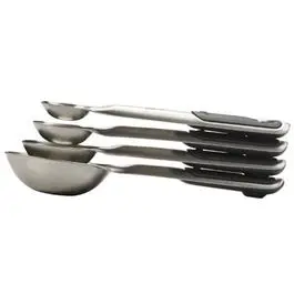 Good Grips Measuring Spoon Set, Stainless Steel, 4-Pc. 1