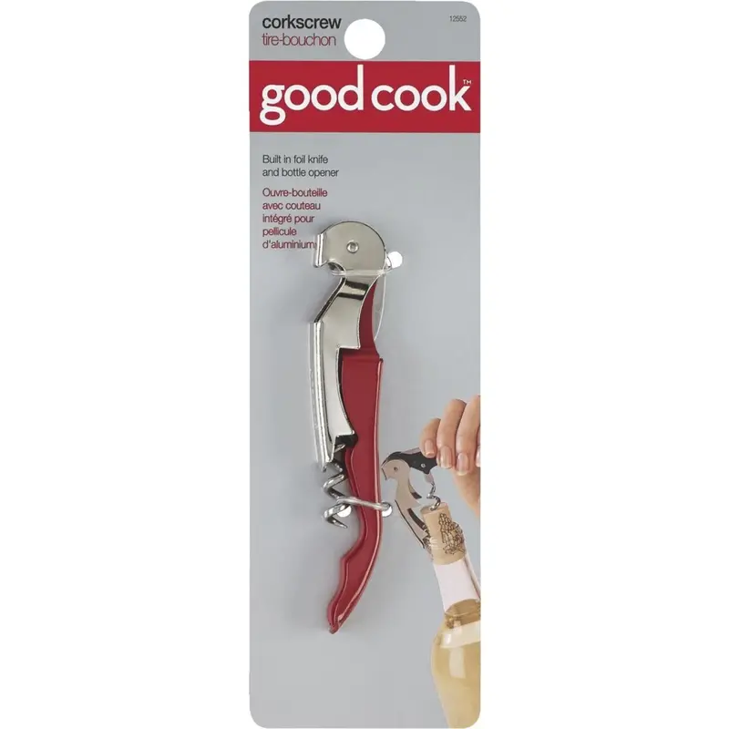 Goodcook Waiter's Corkscrew Bottle Opener 1