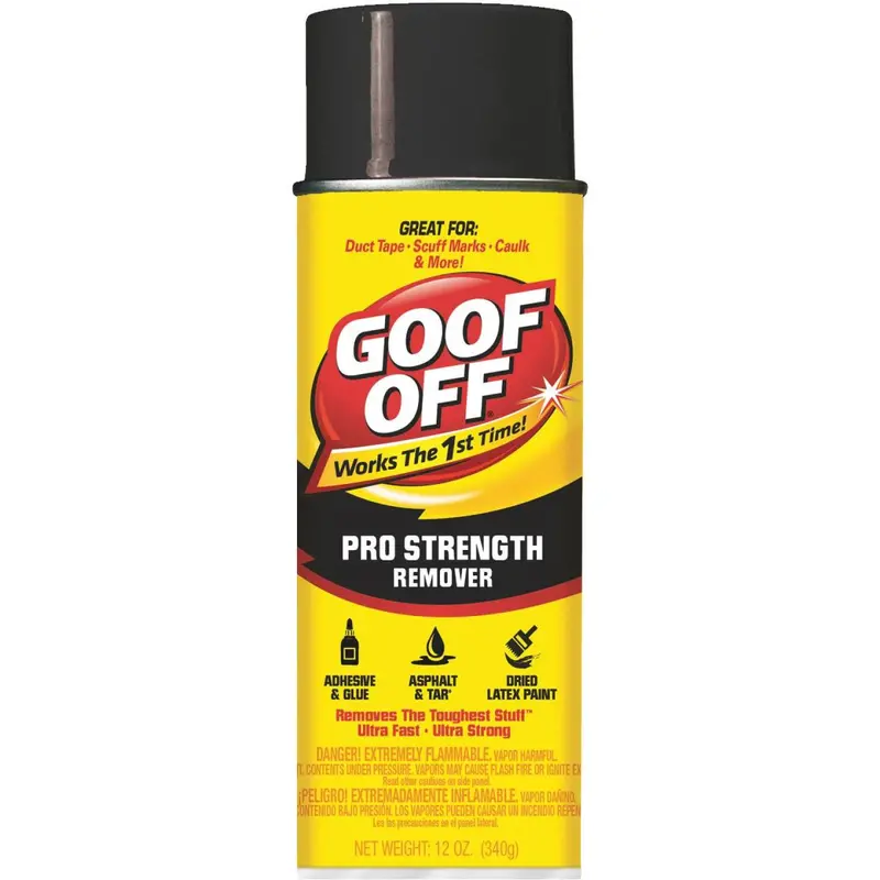 Goof Off 12 Oz. Aerosol Pro Strength Dried Paint Remover 1