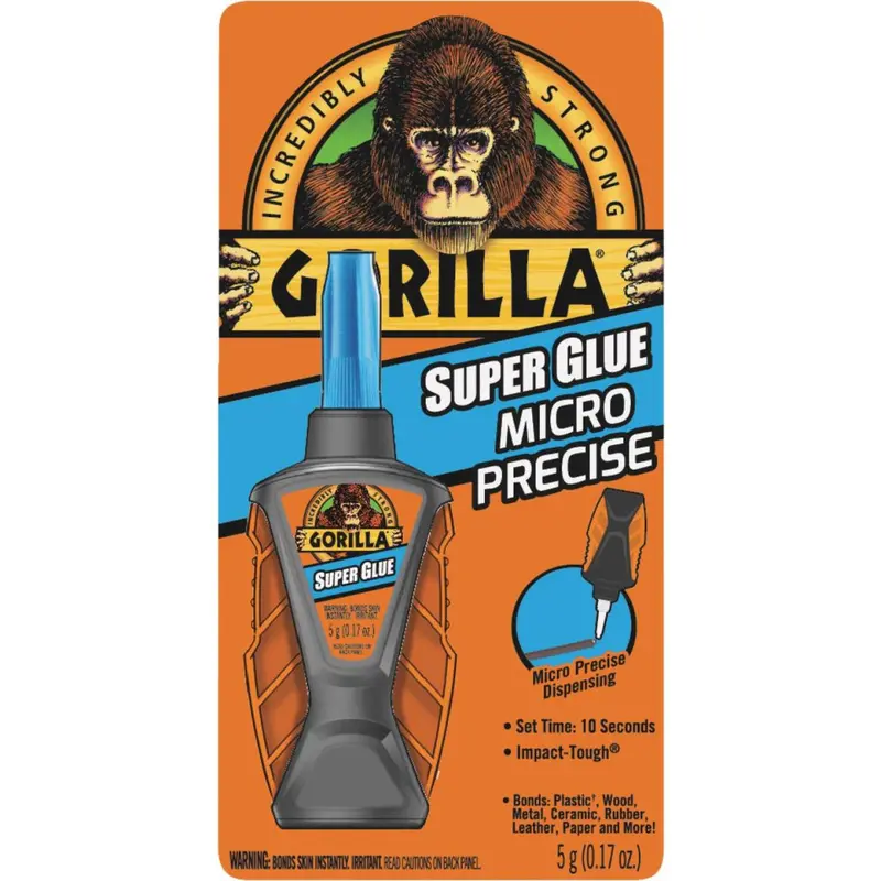 Gorilla 0.17 Oz. Liquid Micro Precise Super Glue 1
