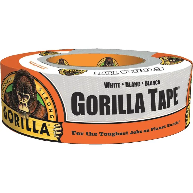 Gorilla 1.88 In. X 10 Yd. Heavy-Duty Duct Tape, White 1