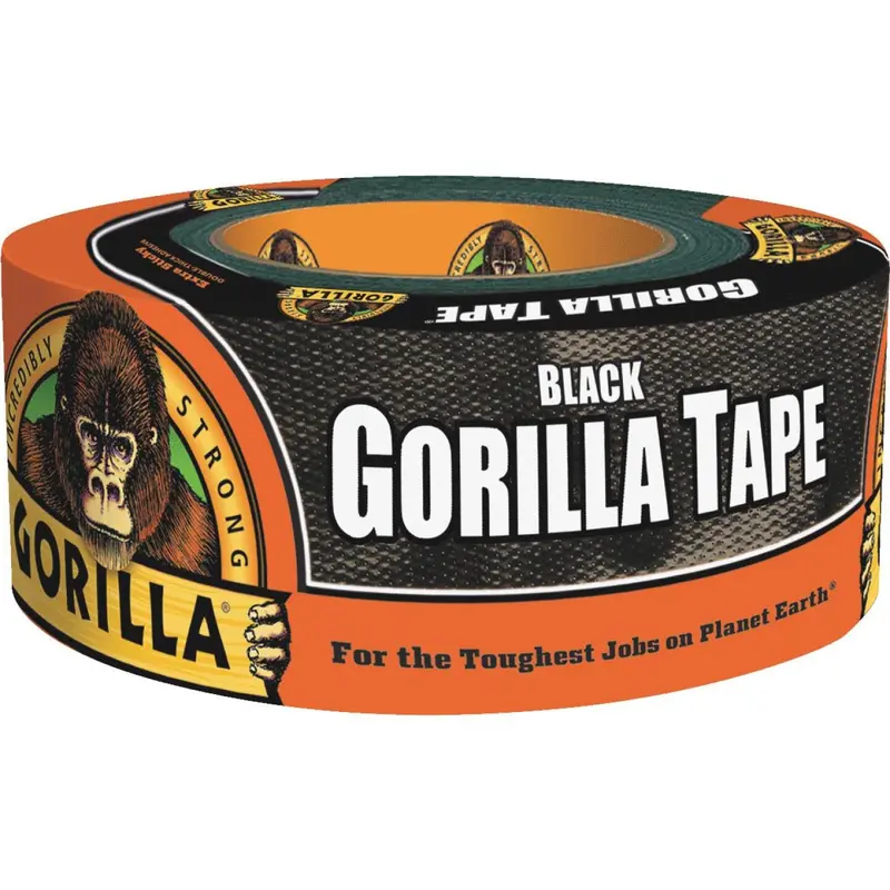 Gorilla 1.88 In. X 12 Yd. Heavy-Duty Duct Tape, Black 1