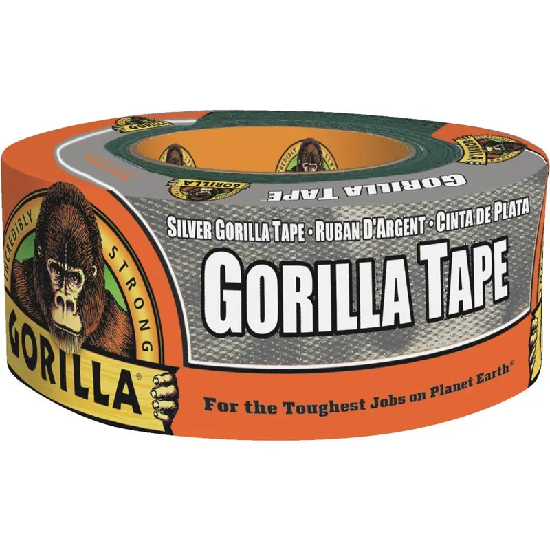 Gorilla 1.88 In. X 12 Yd. Heavy-Duty Duct Tape, Silver 1