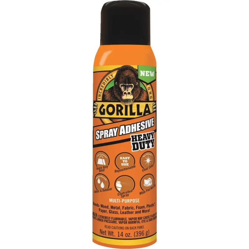 Gorilla 14 Oz. Heavy-Duty Multi-Purpose Spray Adhesive 1