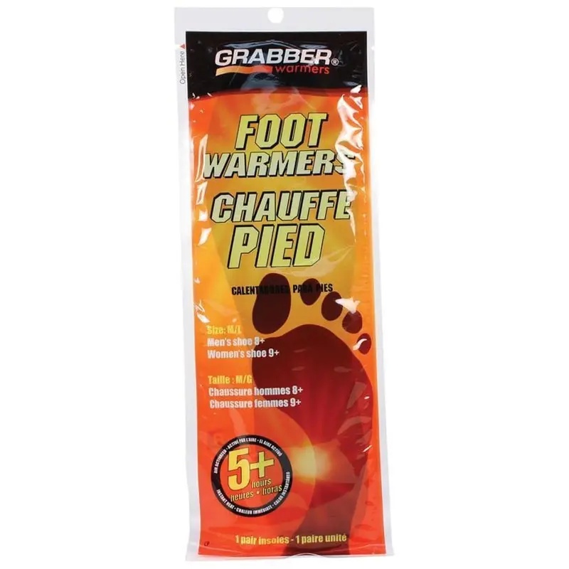 Grabber Insole Foot Warmer 1