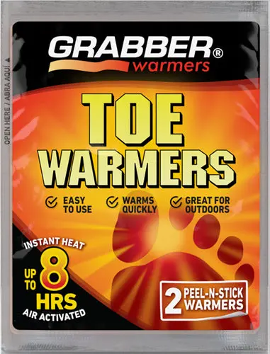 Grabber® Toe Warmers Air-Activated Heat 1