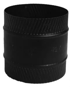 Gray Metal 6X6-606 Starter Joint 24 Gauge Black - 6 In. 1