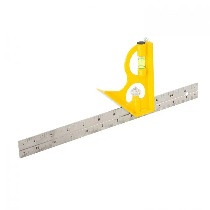 Great Neck Mayes 10225 Combination Square Sae With Die-Cast Handle 12 Inch 1
