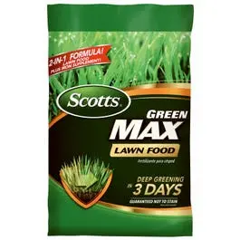 Green Max Lawn Fertilizer, 27-0-2, Covers 5,000-Sq.-Ft. 1