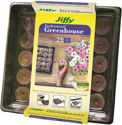 Greenhouse Jiffy 25 Cell W/Super Thrive 1