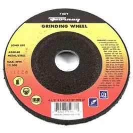Grinding Wheel, Type 27, 4.5 X .25-In. 1