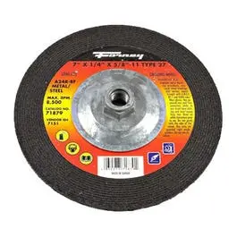 Grinding Wheel, Type 27, 7 X .25-In. 1