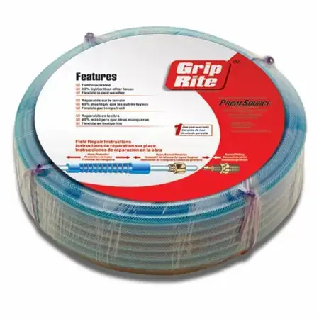 Grip-Rite 1/4 In. X 50 Ft. Polyurethane Air Hose With Couplers 1