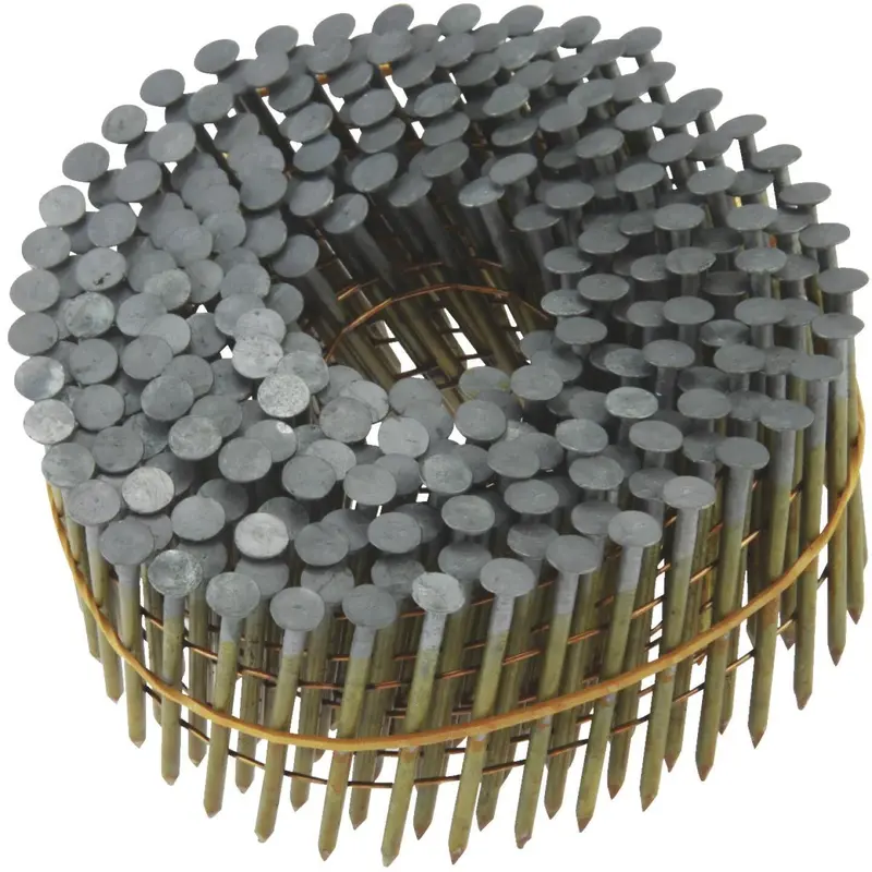 Grip-Rite 15 Degree Wire Weld Hot-Dipped Galvanized Coil Siding Nail, 2 In. X .092 In. (3000 Ct.) 1