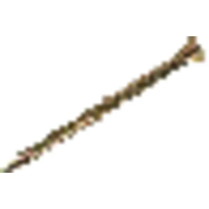 Grip-Rite #9 X 2-1/2 In. Flat Head Star Gold Construction Wood Screw (84 Ct., 1 Lb.) 1