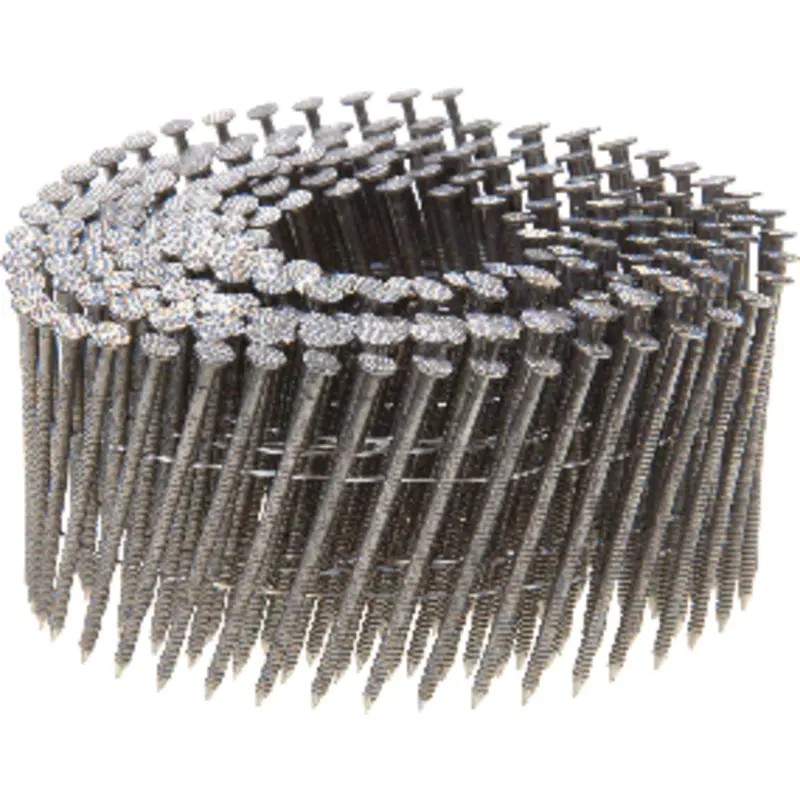 Grip-Rite Primeguard Max 15 Degree Wire Weld 304-Stainless Steel Coil Siding Nail, 2-3/16 In. X .090 In. (3600 Ct.) 1