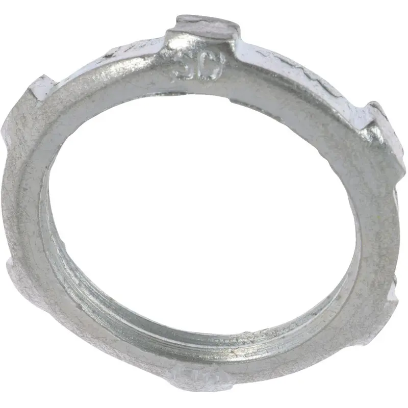 Halex 2 In. Rigid & Imc Steel Reversible Conduit Locknut (2-Pack) 1