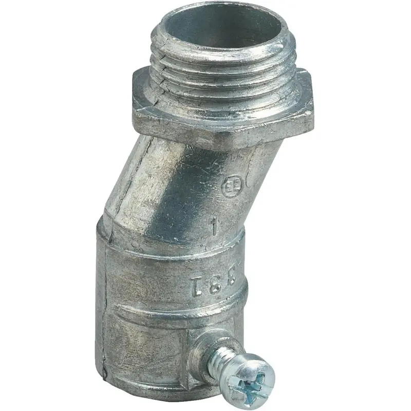 Halex 3/4 In. Set Screw 3/4 In. Offset Emt Conduit Connector 1